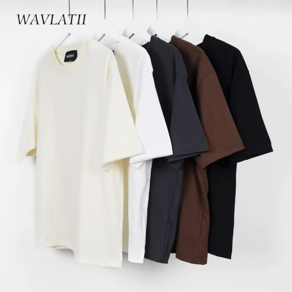 Oversized Brown T-Shirt: Korean Streetwear Summer Tee for Women & Men