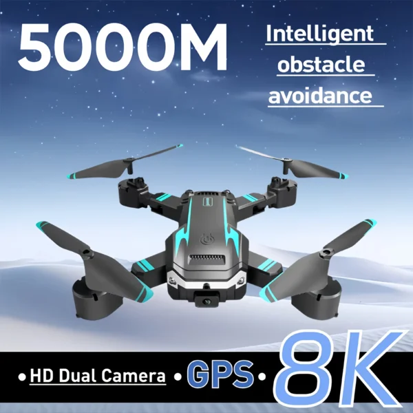 Drone G6 8K Pro: 4K HD Camera, 5G, Obstacle Avoidance, Foldable Quadcopter - Best Gift