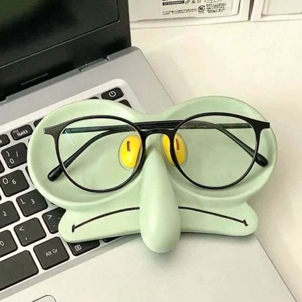 Desktop Cartoon Octopus Brother Brillenhalter Schmuckschatulle Aufbewahrungstablett Dekoartikel Kreative und niedliche Heimdekoration