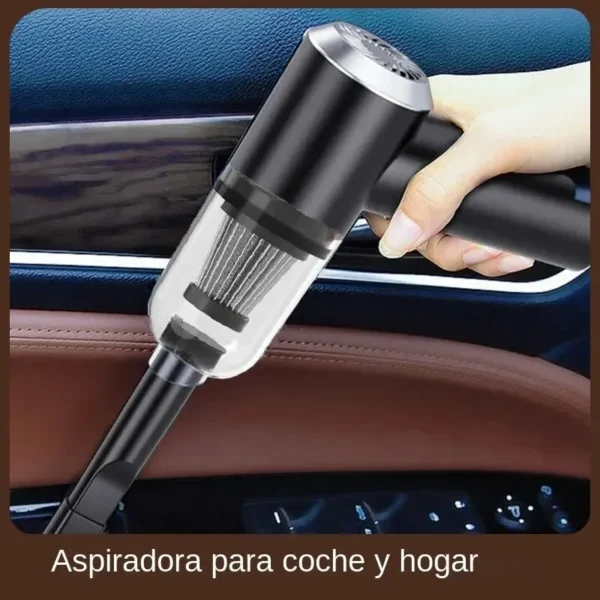 9000Pa Wireless Car Vacuum Cleaner: Portable, USB Rechargeable - Wet & Dry